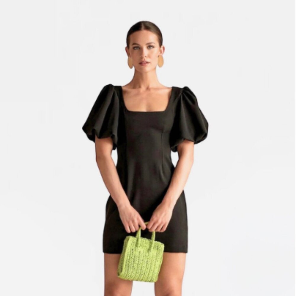 NWT Nordstrom Nana's Gigi Dress in Black Medium